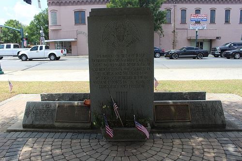 Monument Koreaanse en Vietnam-Oorlog Laurens County