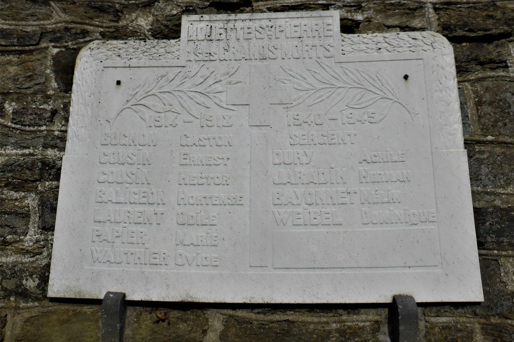 War Memorial Louette-St. Pierre #3
