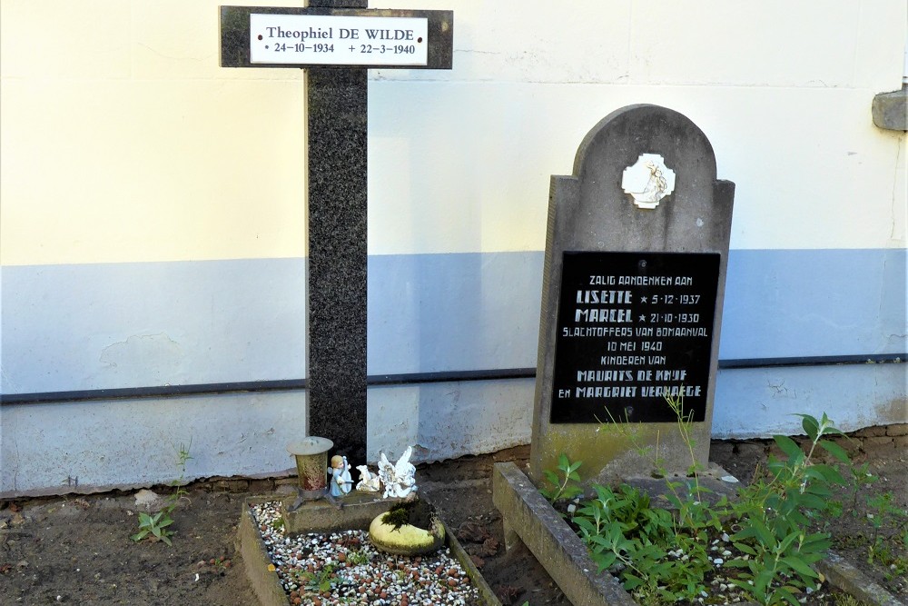 Belgian War Grave Zeveneken #1