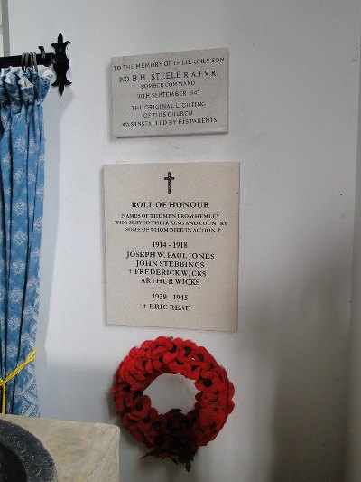 War Memorial Hemley Church #1