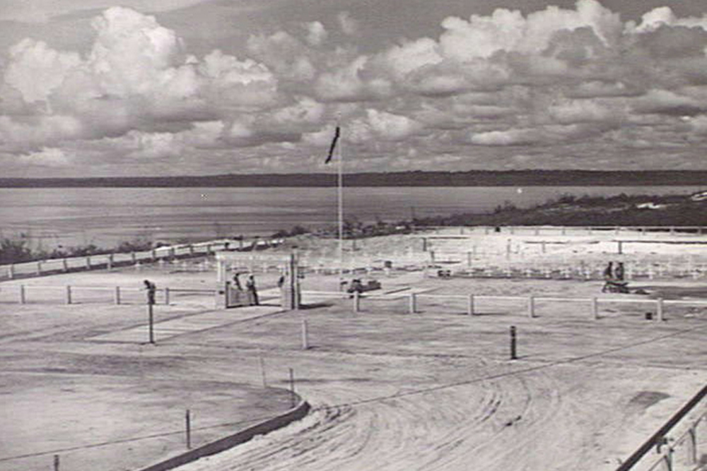 Location Former Balikpapan War Cemetery