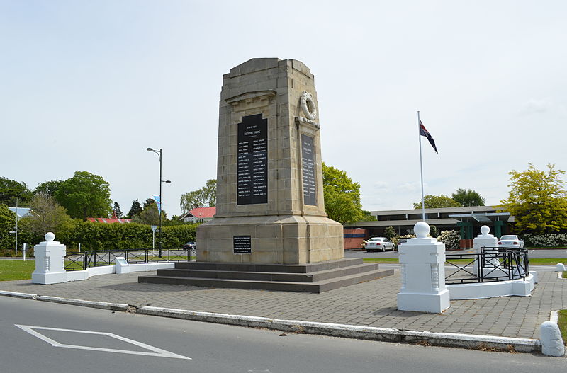 Oorlogsmonument Leeston