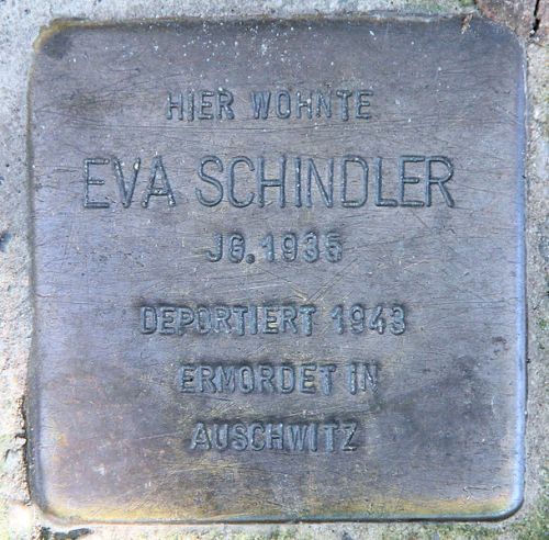 Stumbling Stones Martin-Luther-Straße 127 #2