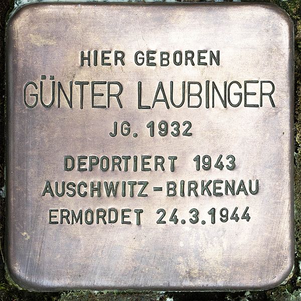 Stolpersteine Gartenstraße 2 #2