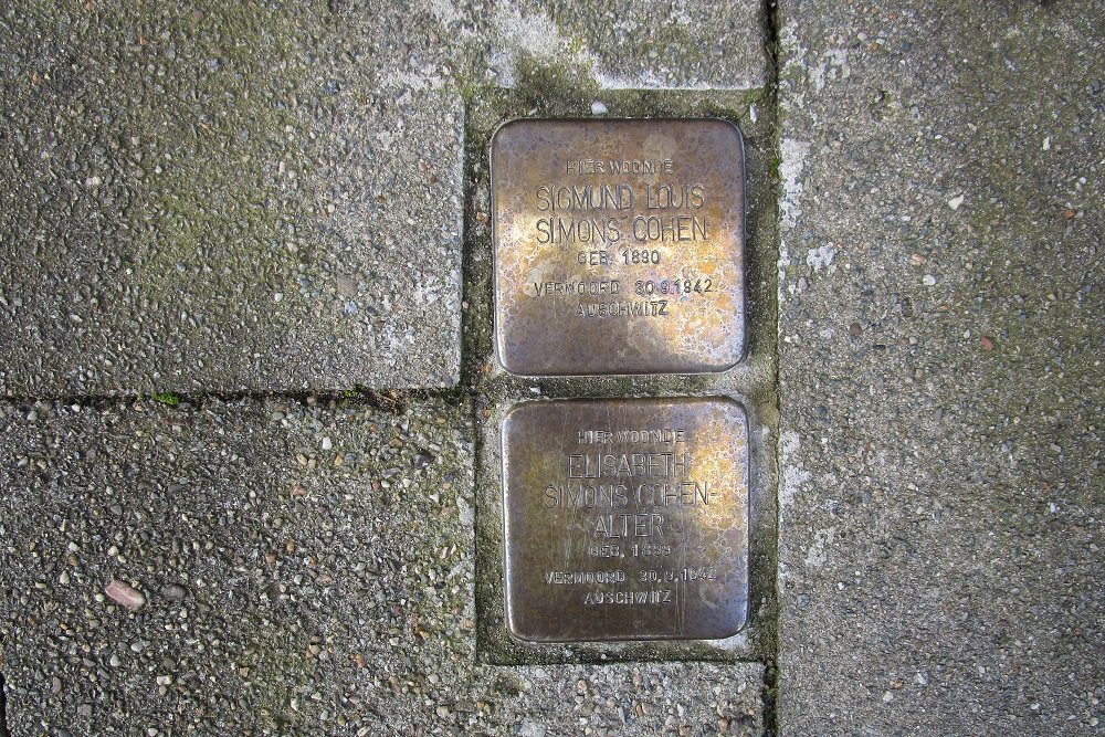 Stolpersteine Mauritsstraat 93 #1