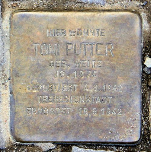 Stolpersteine Jenaer Strae 20 #4