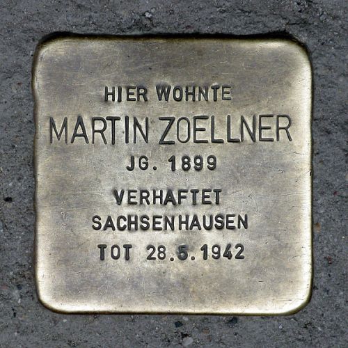 Stumbling Stones Schröderstraße 12-II #4