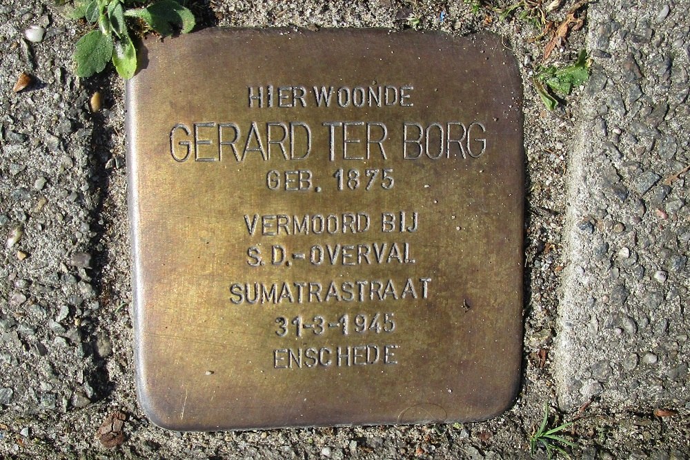 Stolperstein Javastraat 20 #1