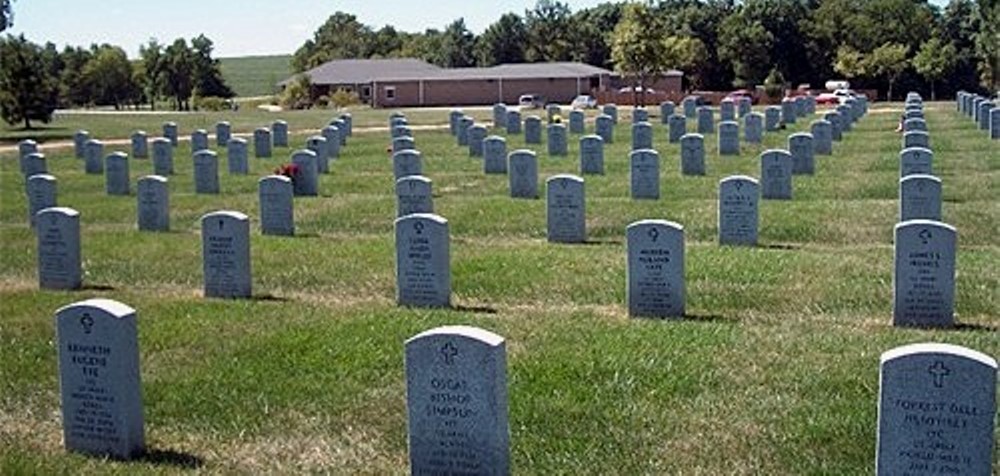Amerikaanse Oorlogsgraven Missouri Veterans Cemetery at Higginsville #1