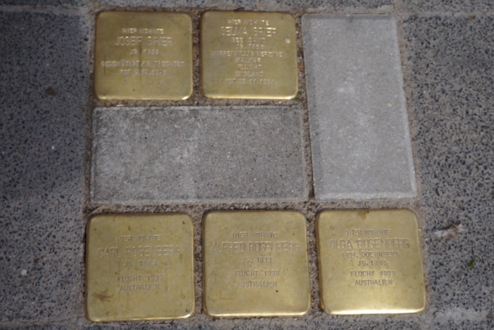 Stolpersteine Rmerstrasse 28 #1