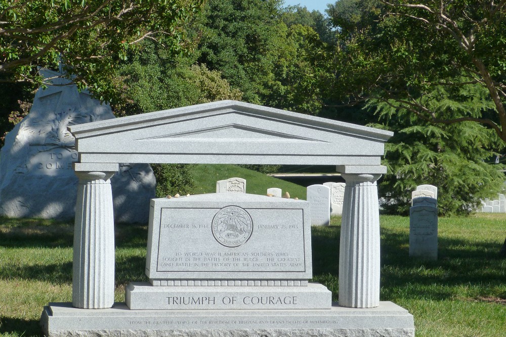 Battle of the Bulge Memorial Arlington National Cemetery #1