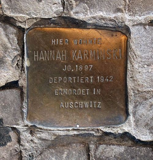 Stolperstein Oranienburger Straße 22