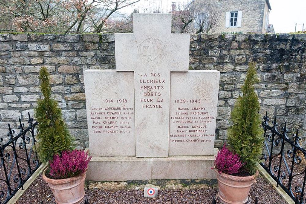 Oorlogsmonument Uncey-le-Franc