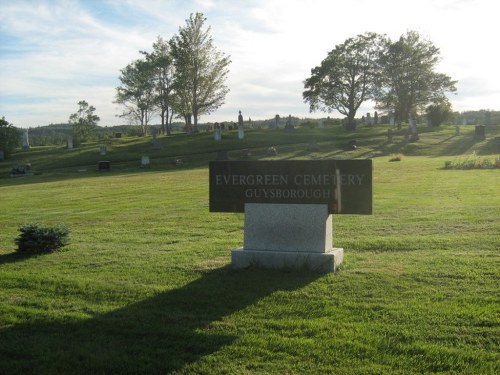 Oorlogsgraven van het Gemenebest Guysborough Evergreen United Church Cemetery #1