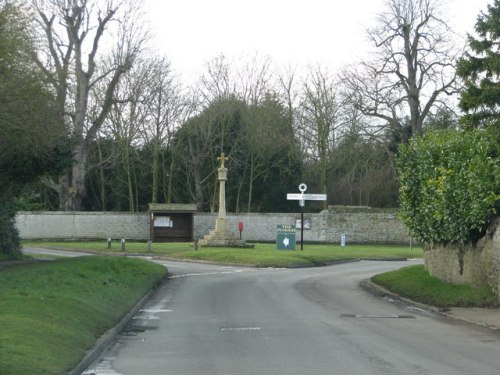 Oorlogsmonument West Hanney