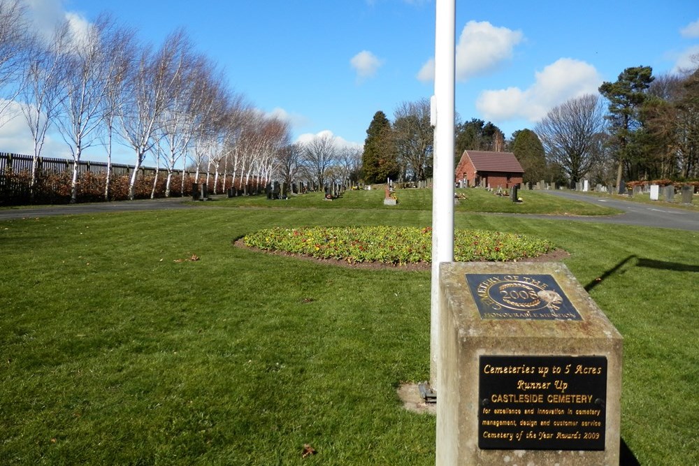 Oorlogsgraven van het Gemenebest Castleside Cemetery #1