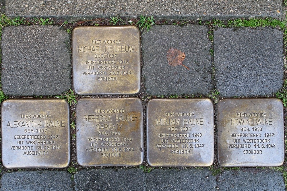 Stolpersteine Emmastraat 38 #1