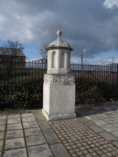 Oorlogsmonument Cambridge Gas Works