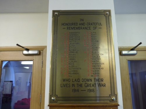 War Memorial St. Thomas Church #1