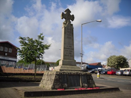 Oorlogsmonument Laurieston #1