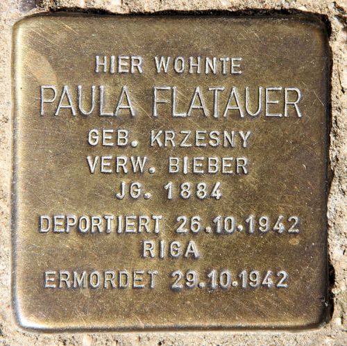 Stolpersteine Witzlebenstraße 13 #2