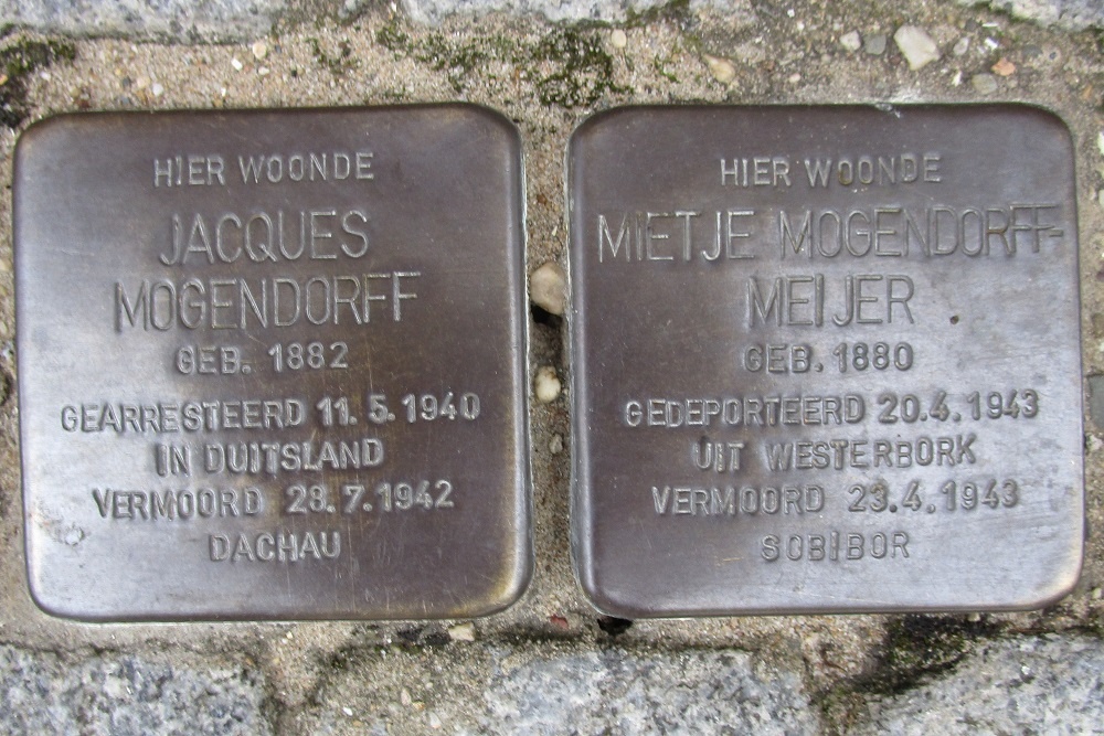 Stolpersteine Blekersingel 51 #1