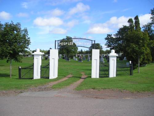 Commonwealth War Grave Mount Stewart People's Cemetery #1