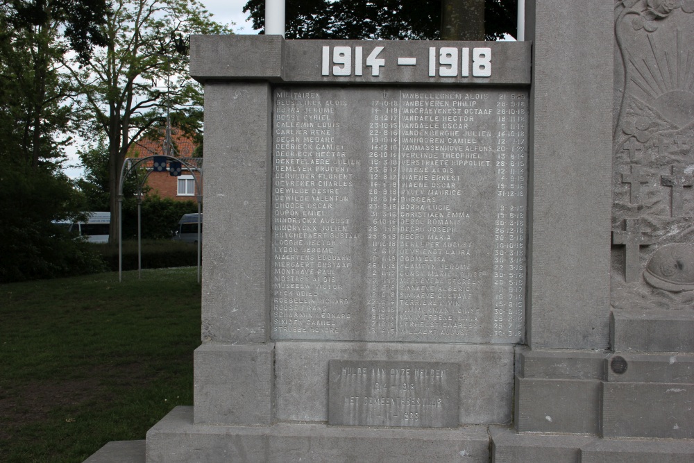 Oorlogsmonument Koekelare #3