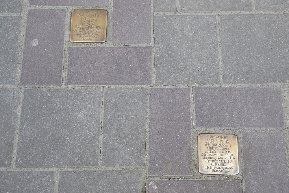 Stolpersteine Alphonse Hottastraat 1