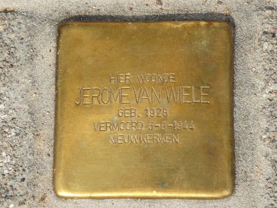 Stolperstein Gyselstraat 99 #2