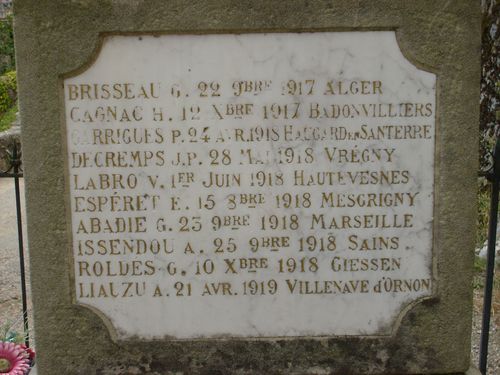 Oorlogsmonument Saint-Cirq-Lapopie #3