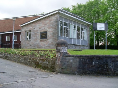 War Memorial Hall Bishopbriggs