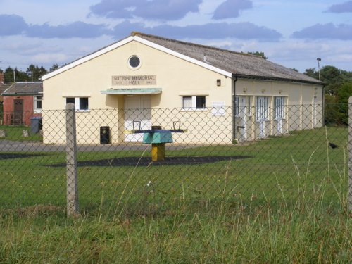 War Memorial Hall Sutton