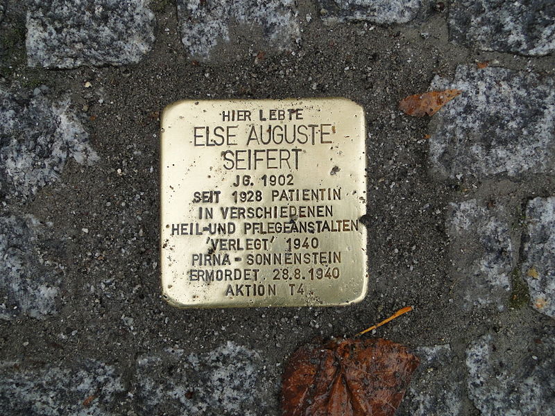 Stolperstein Budapester Strae 69 #1