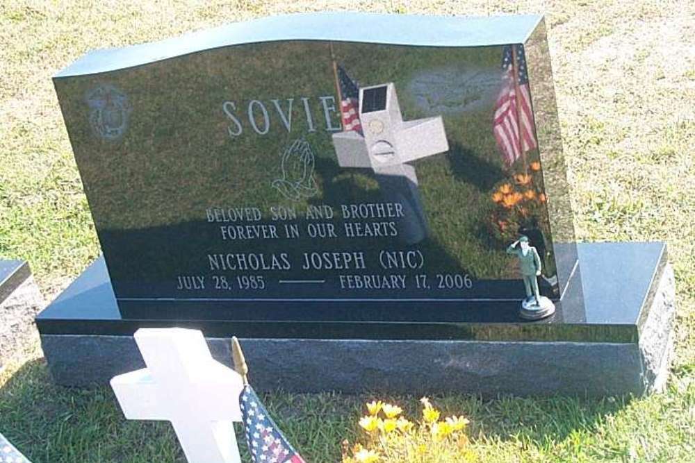 American War Grave Notre Dame Cemetery