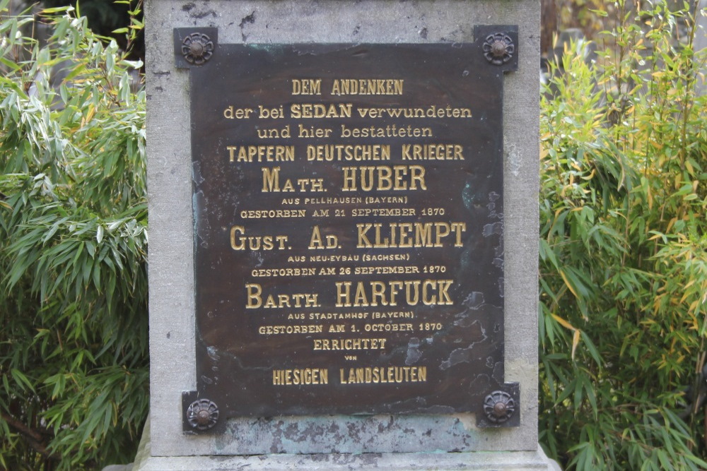 German War Memorial 1870-1871 Cemetery Robermont #2