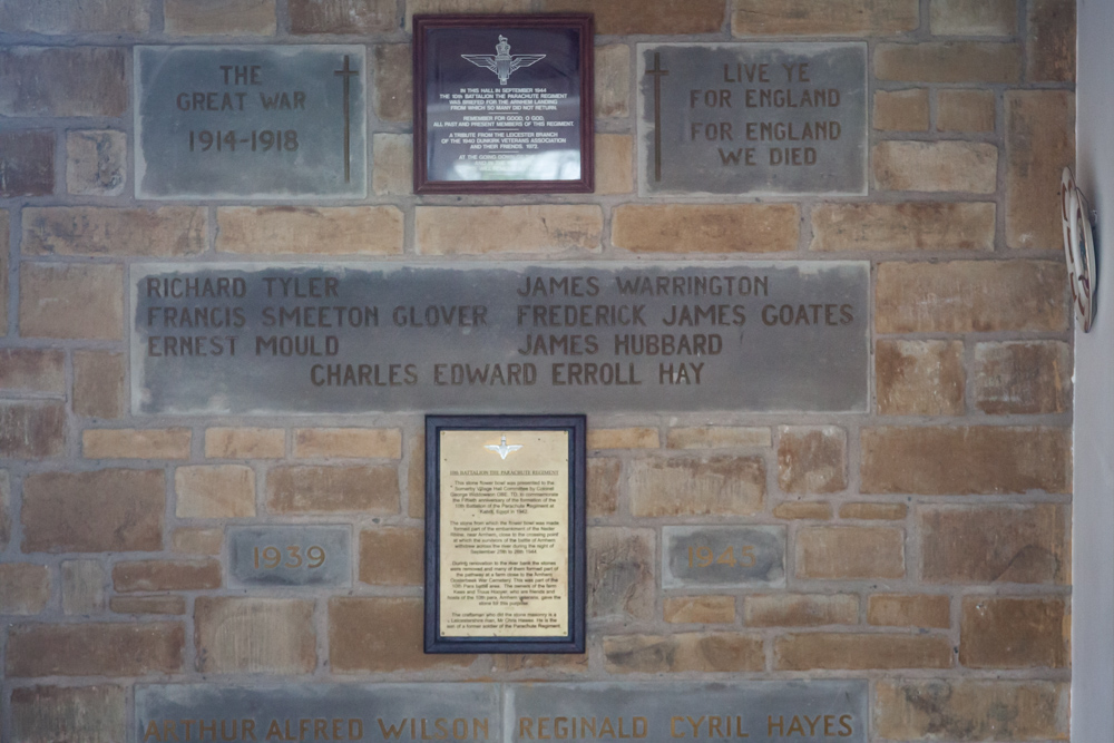 Memorials Somerby Memorial Hall #2