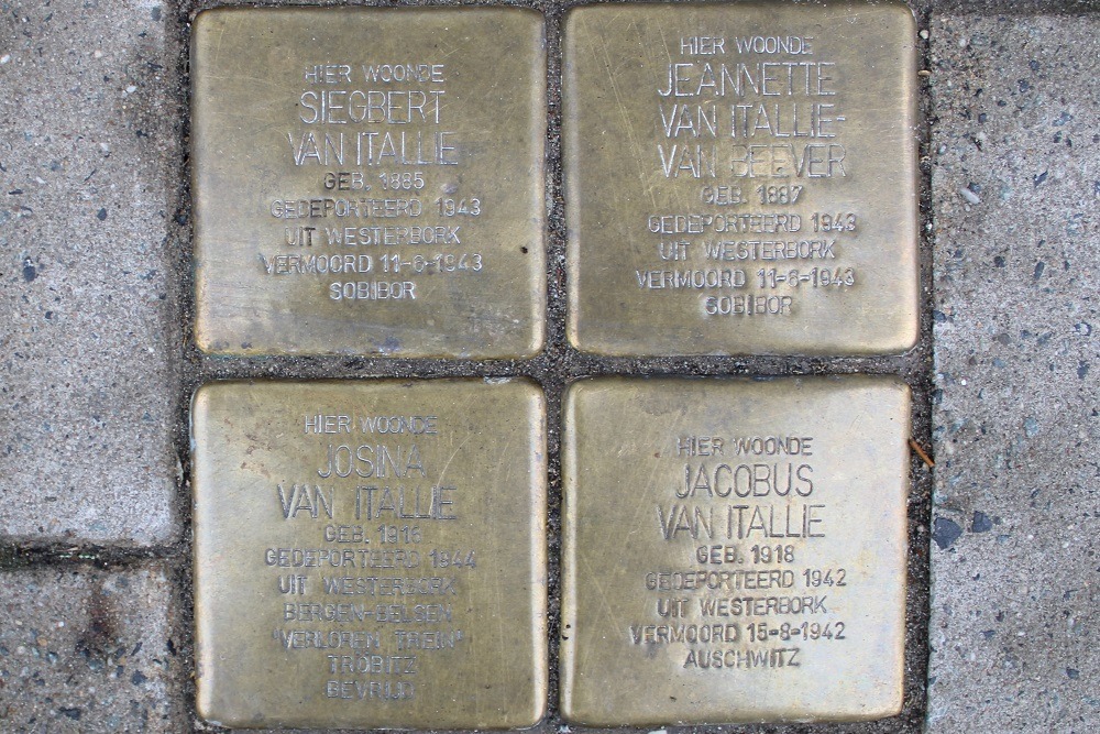 Stolpersteine Van Eeghenstraat 2 #1