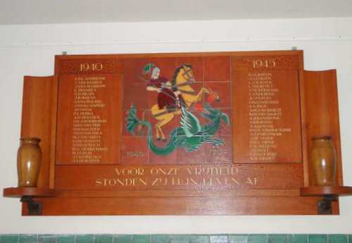 Memorial Fallen Alumni Former National High School HBS Vlissingen #1