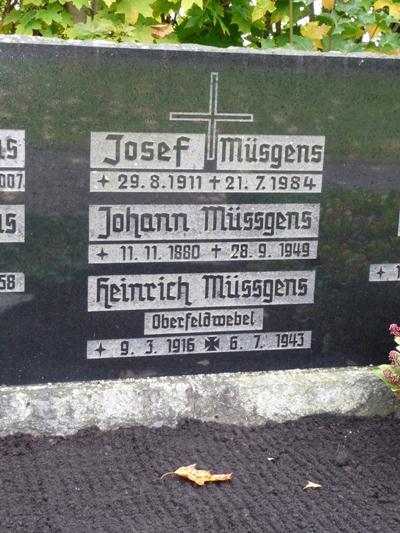 Remembrance Texts German Fallen Warden #2