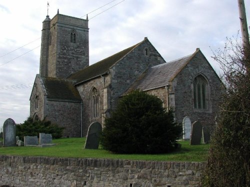 Oorlogsgraf van het Gemenebest St. Lawrence Churchyard