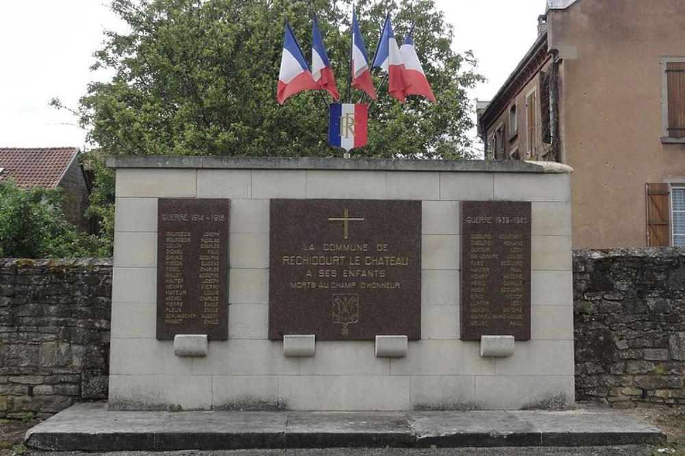 Oorlogsmonument Rchicourt-le-Chteau