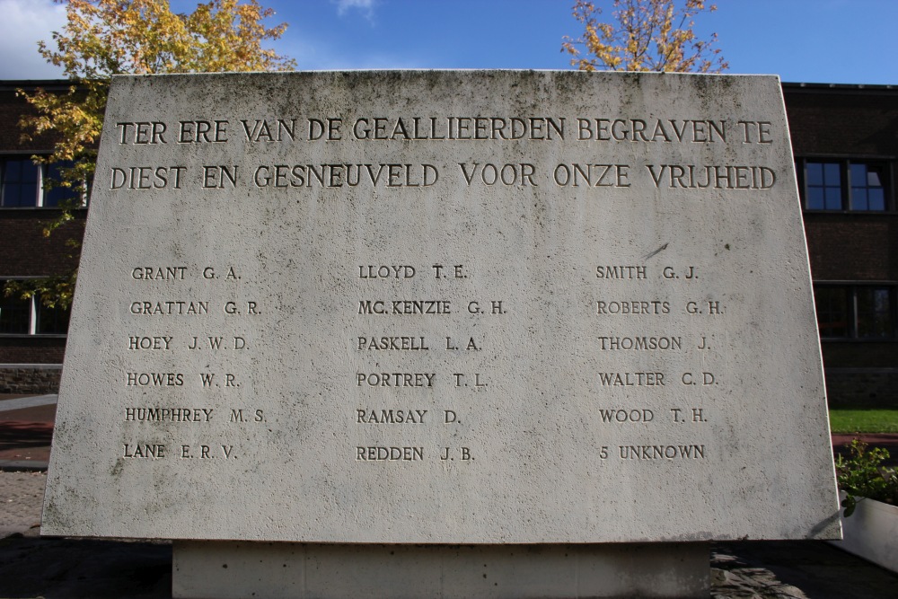 Memorial Fallen Allied Soldiers Diest #3
