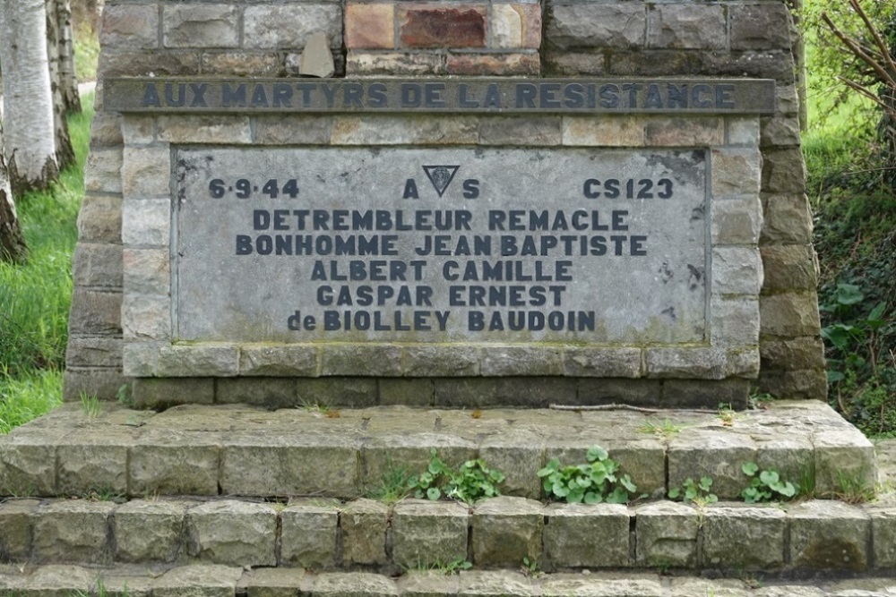 Monument Verzetsstrijders Pepinster #5