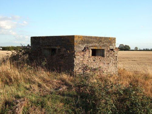 Lozenge Pillbox Walpole Cross Keys