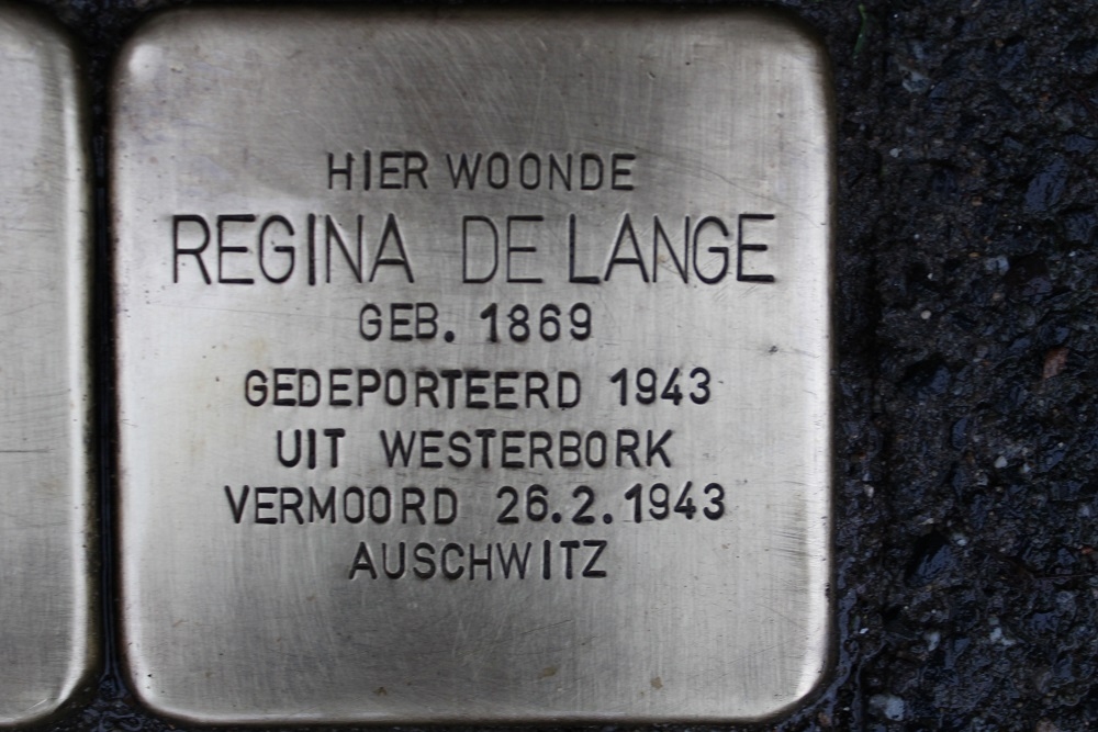 Stolpersteine Pletterijstraat 9 #3