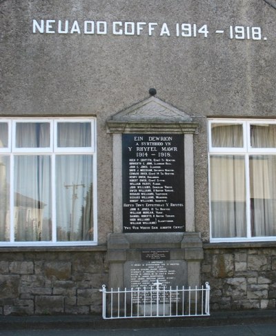 Oorlogsmonument Brynsiencyn #1