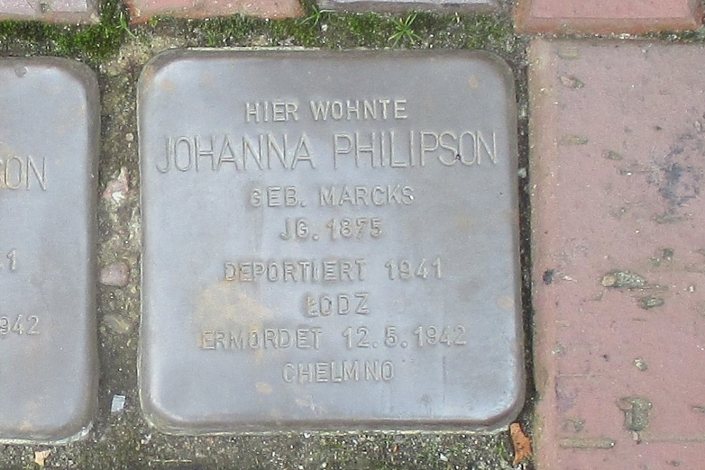 Stolpersteine Brckstrae 21 #3