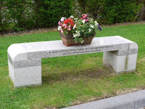 Remembrance Benches Mayo Peace Park Garden of Remembrance #2