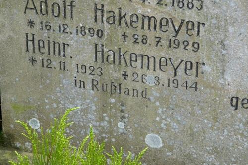 Remembrance Texts Buer Communal Cemetery #5